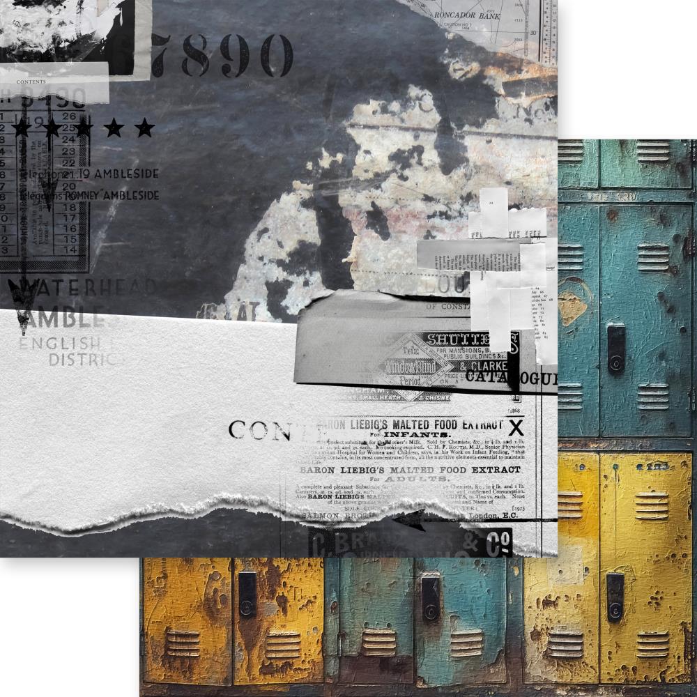 Memory Place Collection Pack - Industrial Chic 6"X6"