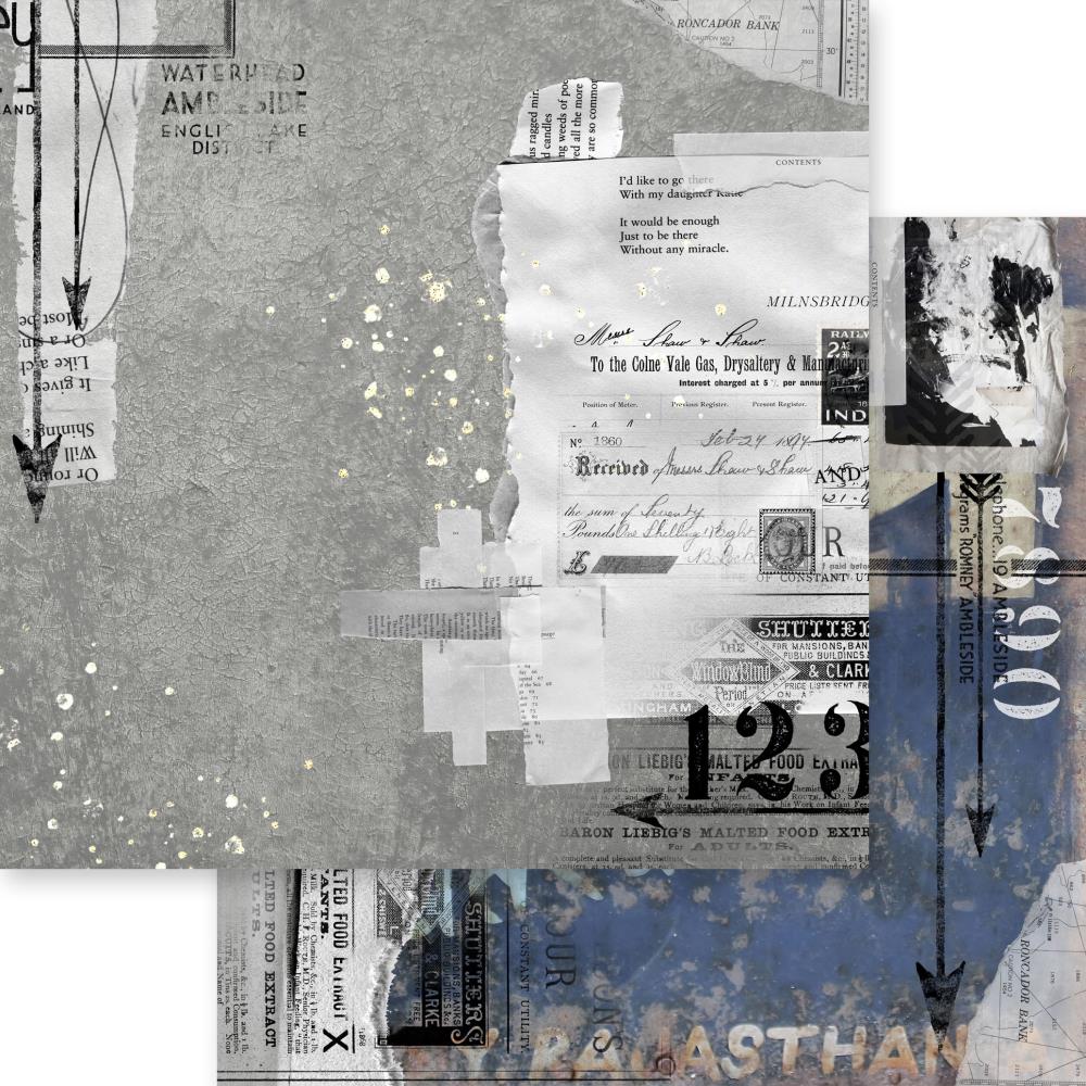Memory Place Collection Pack - Industrial Chic 6"X6"