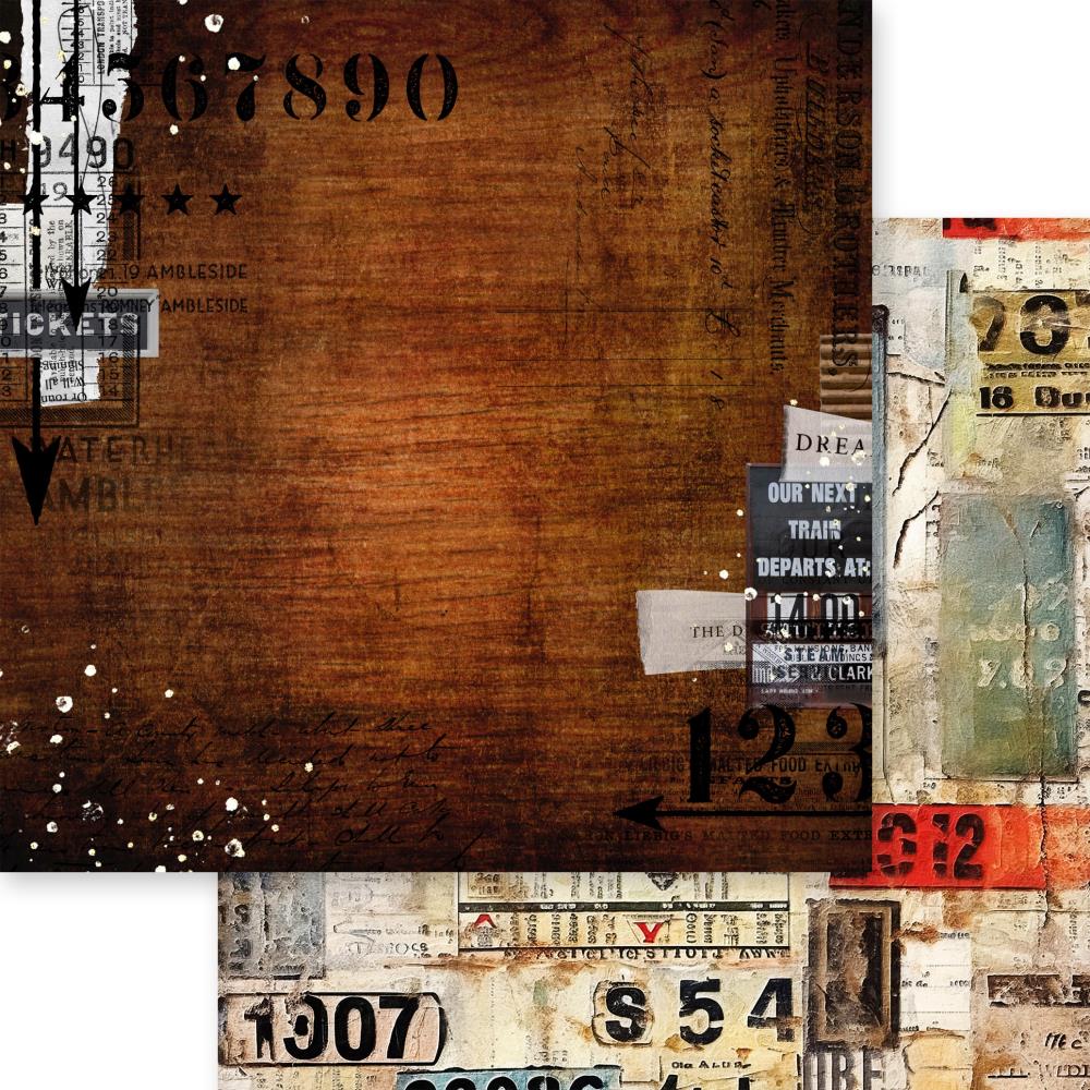 Memory Place Collection Pack - Industrial Chic 6"X6"