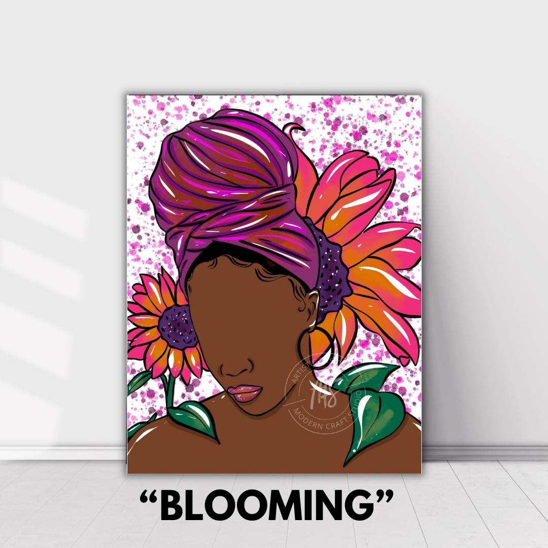 PAINT YOUR PICASSO PAINT KIT - Blooming