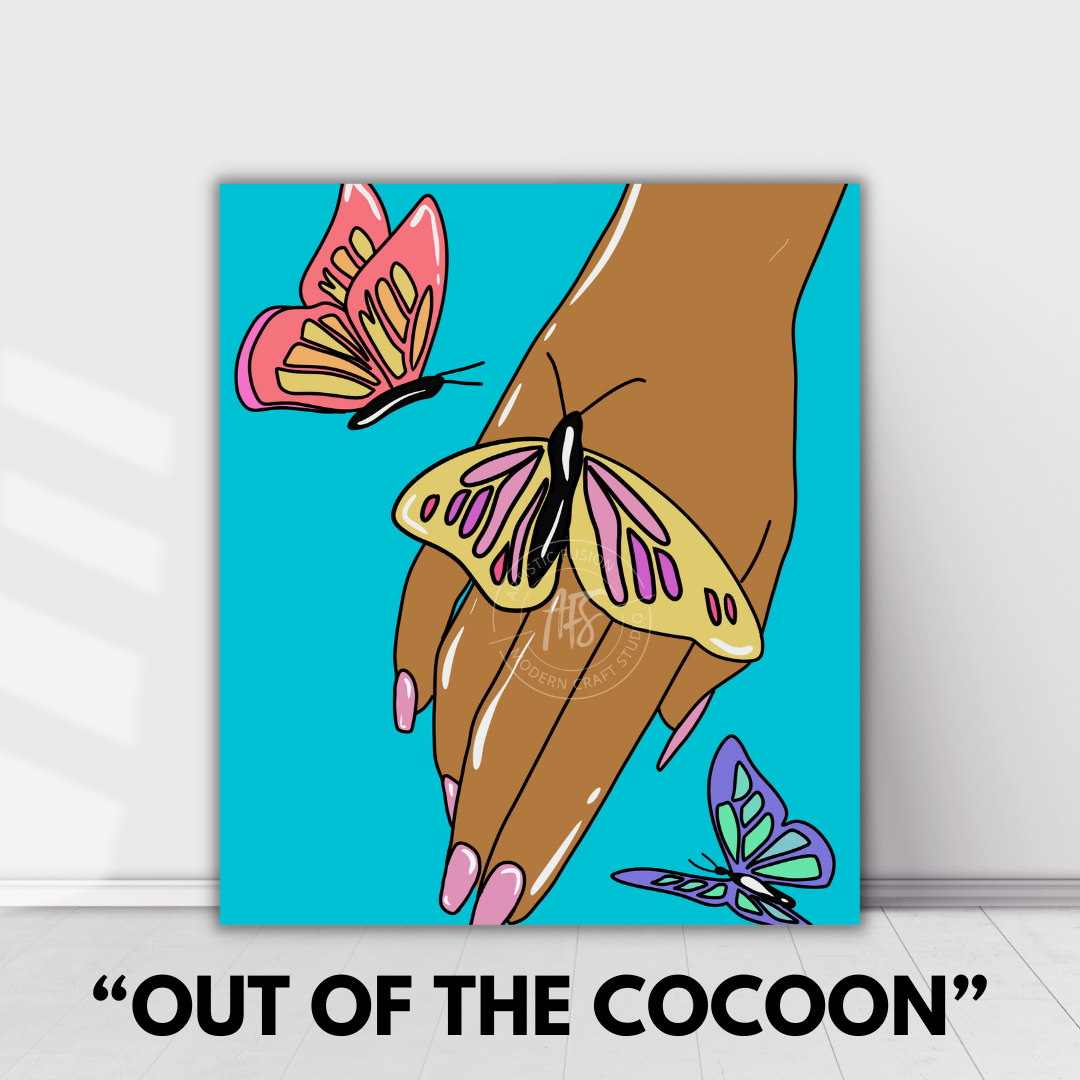 PAINT YOUR PICASSO PAINT KIT - Out of the Cocoon