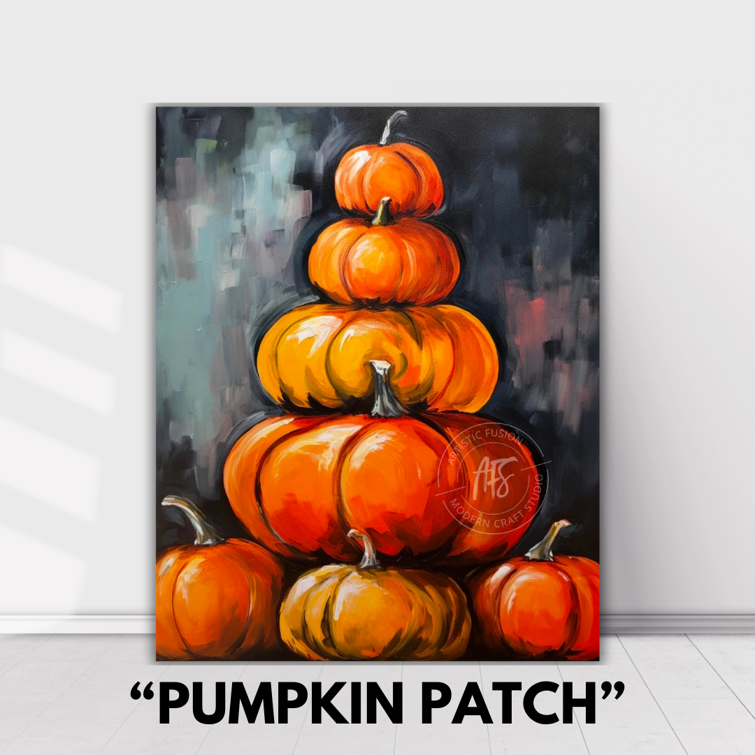 PAINT YOUR PICASSO PAINT KIT -Pumpkin Patch
