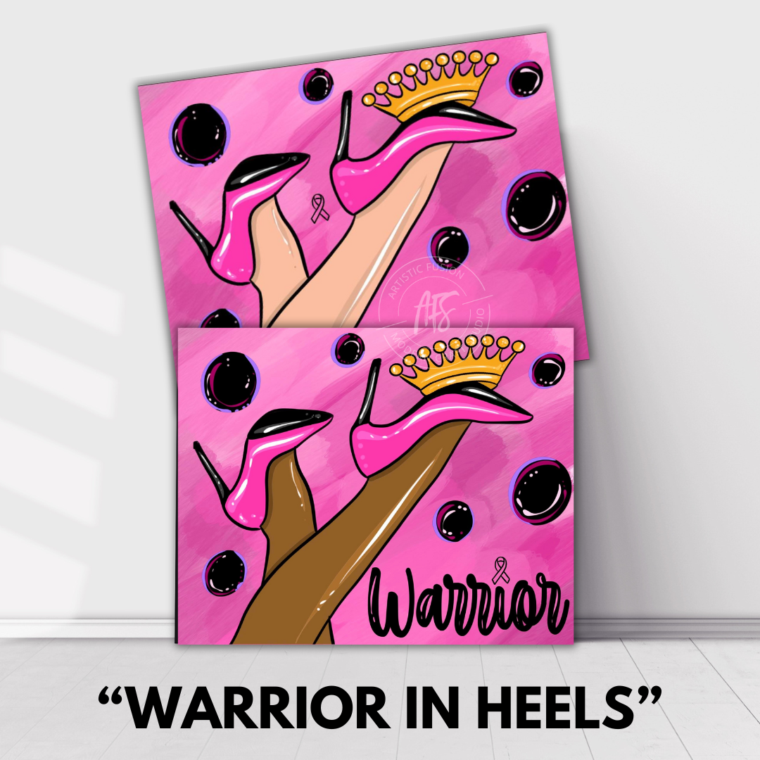 PAINT YOUR PICASSO PAINT KIT - Warrior in Heels
