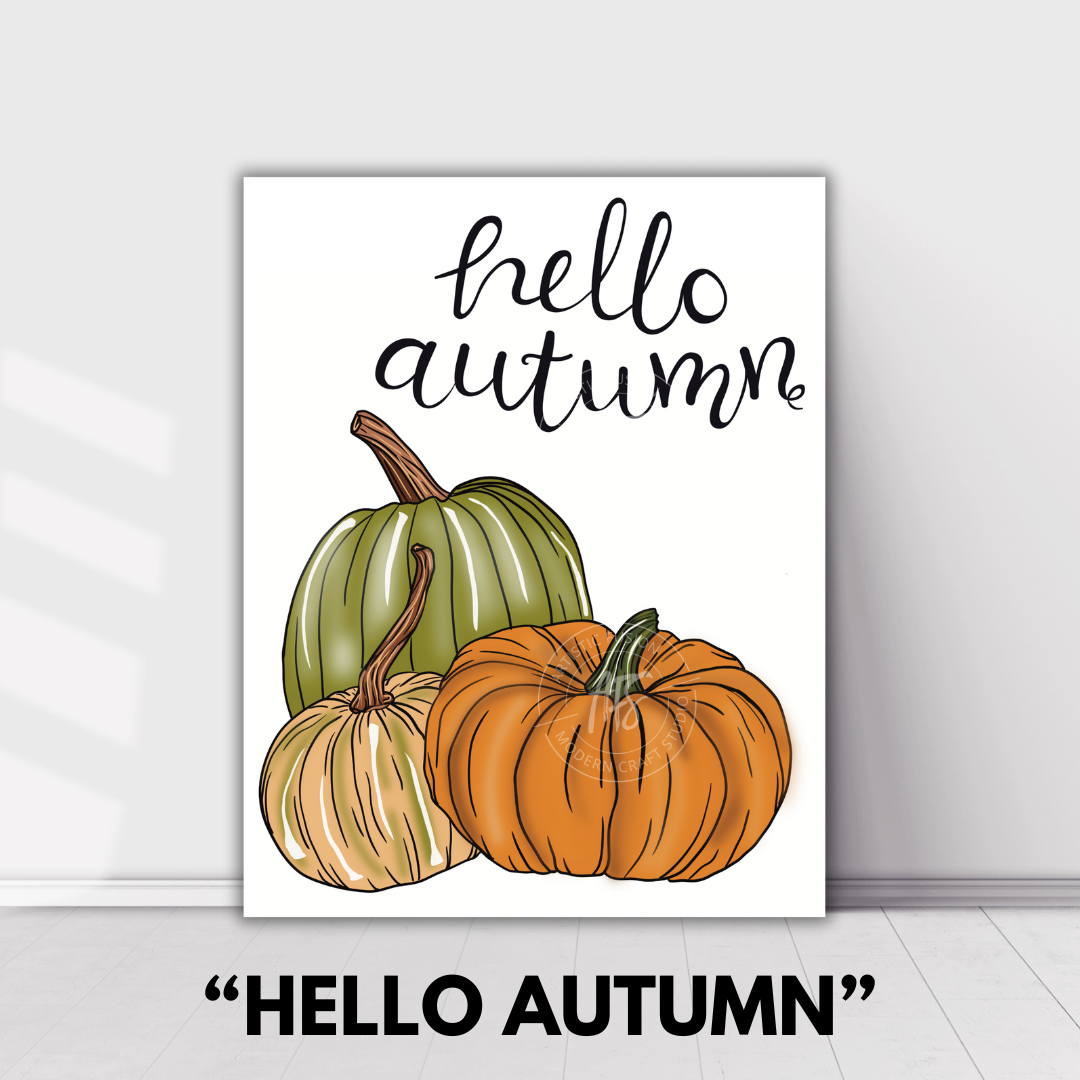 PAINT YOUR PICASSO PAINT KIT - Hello Autumn