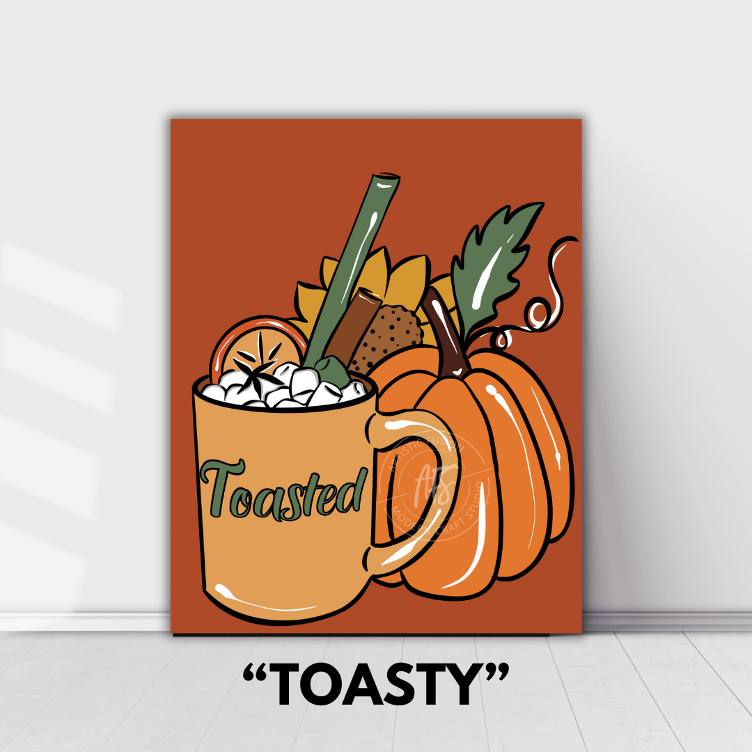PAINT YOUR PICASSO PAINT KIT - Toasty