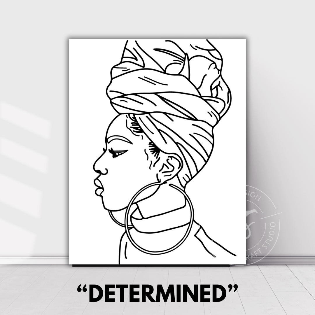 PAINT YOUR PICASSO PAINT KIT - Determined