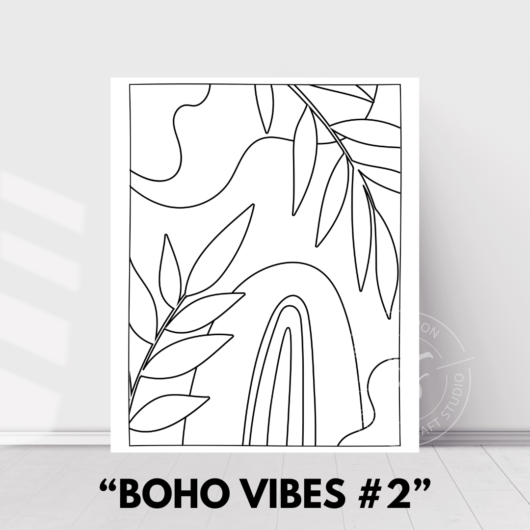 PAINT YOUR PICASSO PAINT KIT - Boho Vibes #2