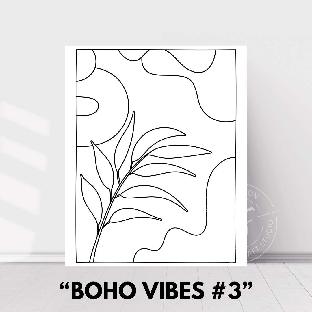 PAINT YOUR PICASSO PAINT KIT - Boho Vibes #3