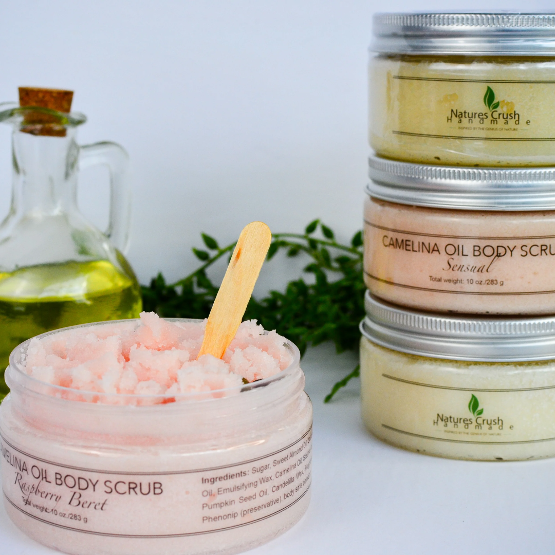 Camelina Oil Body Scrub and Polish