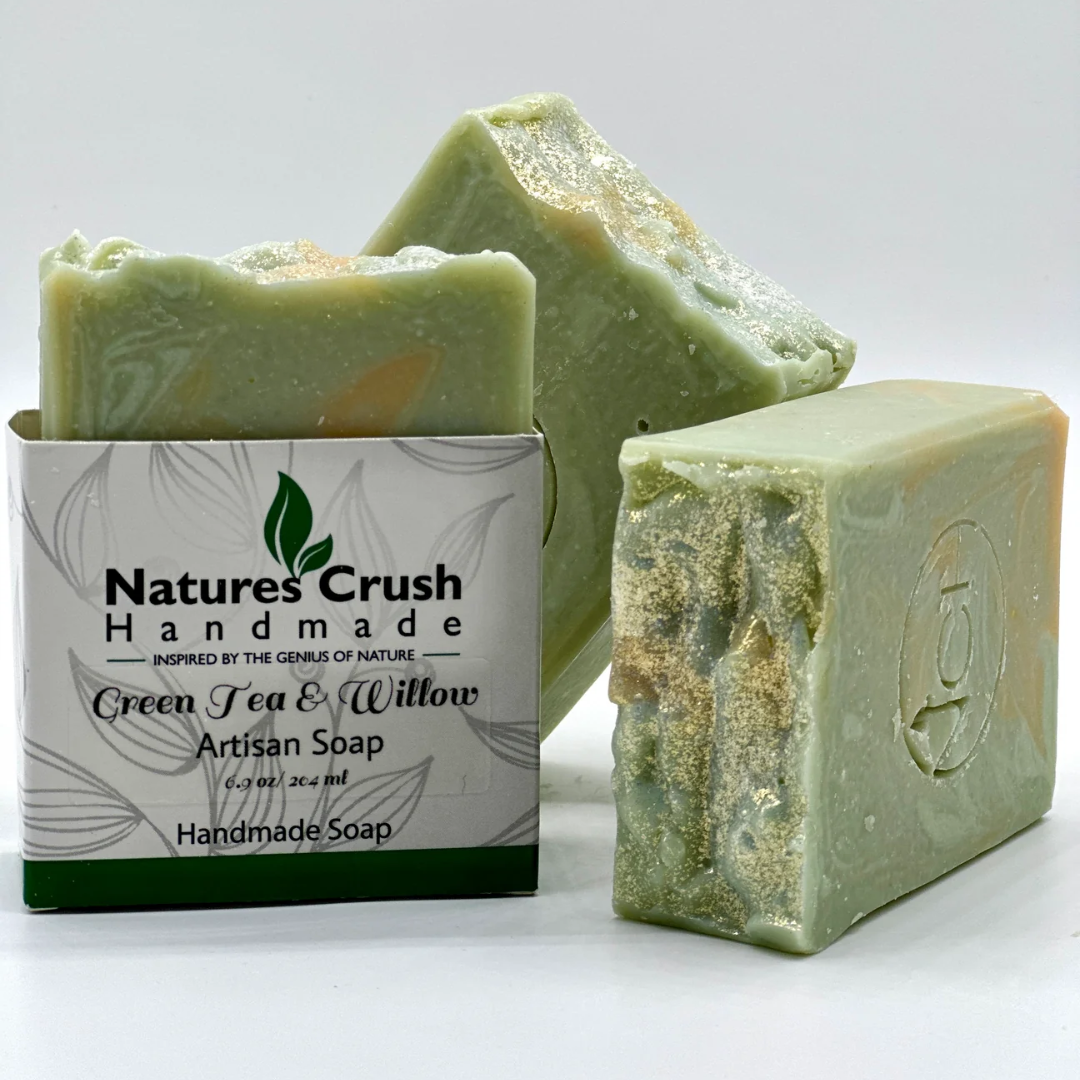 Green Tea & Willow Artisan Soap