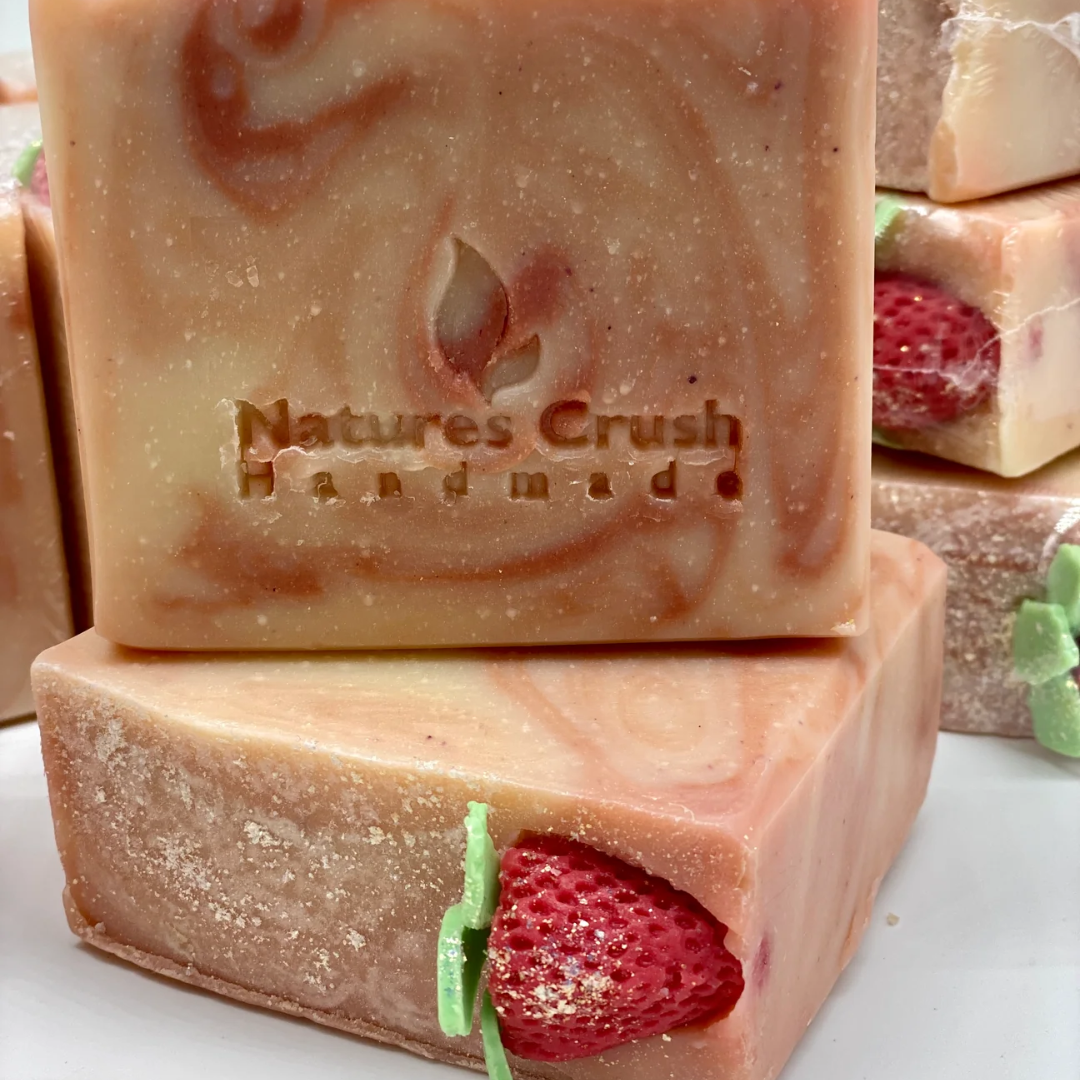 Strawberry & Champagne Artisan Soap