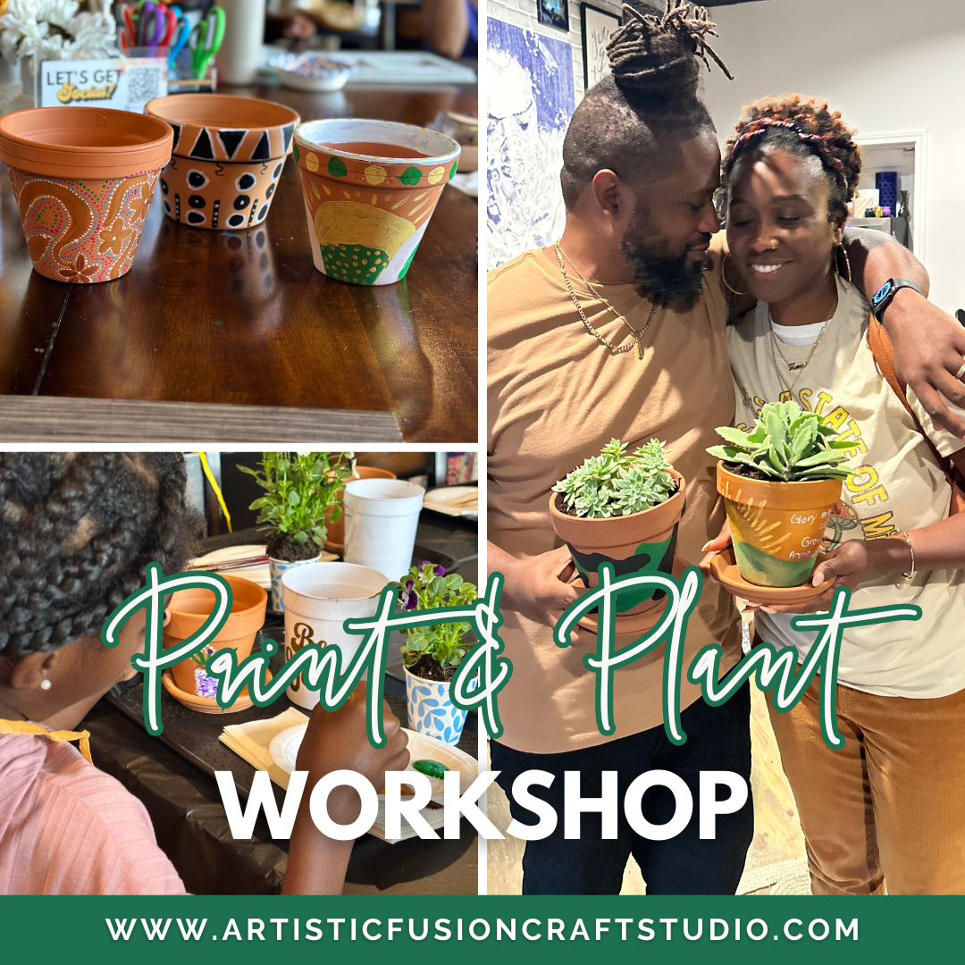 "PAINT & PLANT" WORKSHOP 4.19.25 5-7PM