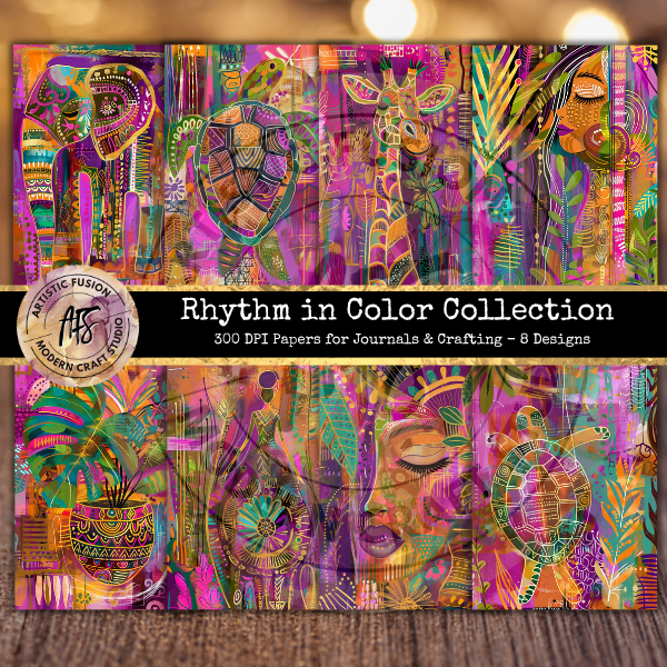 Rhythm in Color Collection – Artistic Fusion Craft Studio