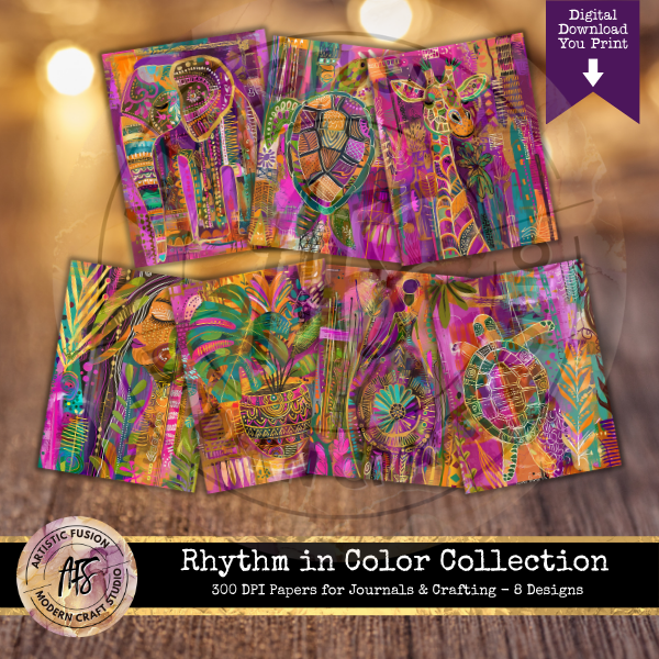 Rhythm in Color Collection – Artistic Fusion Craft Studio