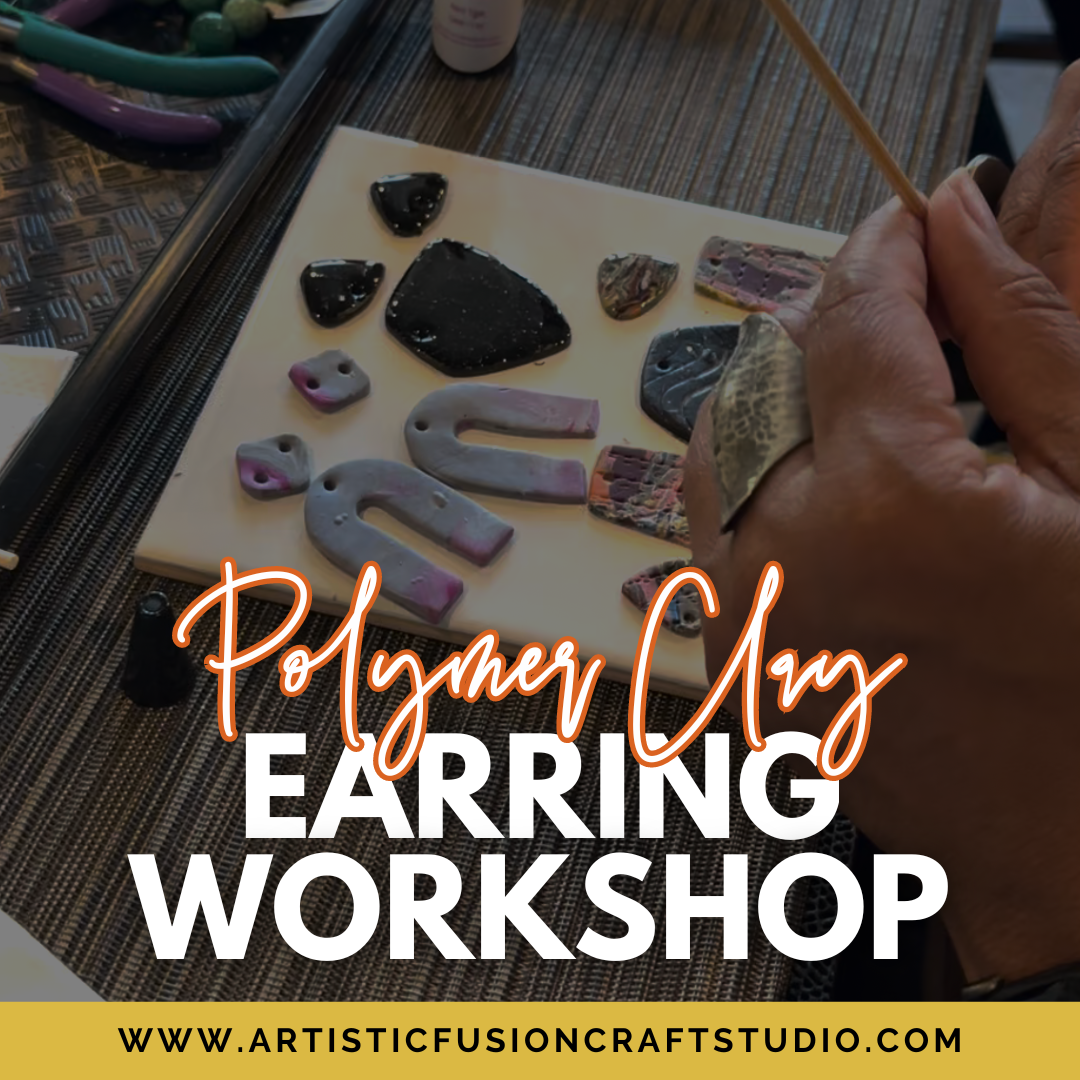 POLYMER CLAY EARRING WORKSHOP