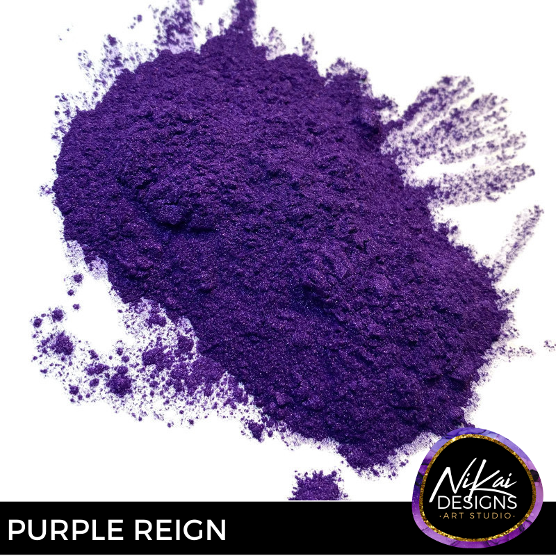 PURPLE REIGN- NiKai Designs Art Studio Mica Powder