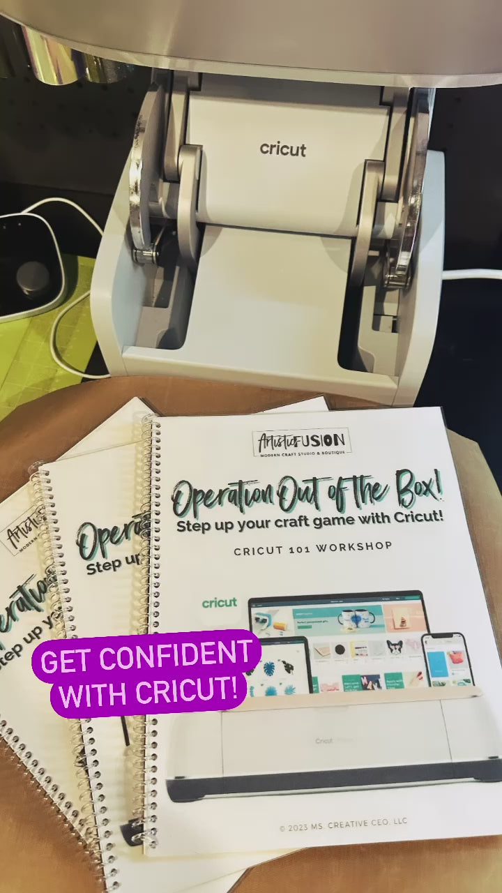 CRICUT 101 WORKSHOP