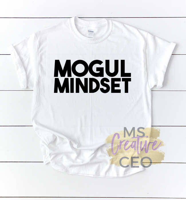 Mogul Mindset Tee - White
