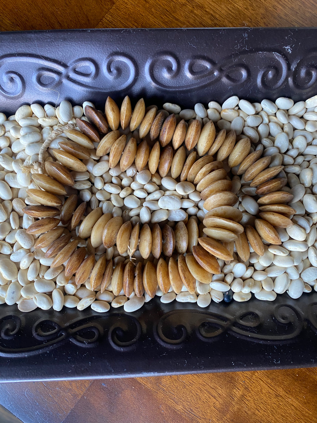 Caramel Disc Bone Bead - FULL STRAND - 19x5mm
