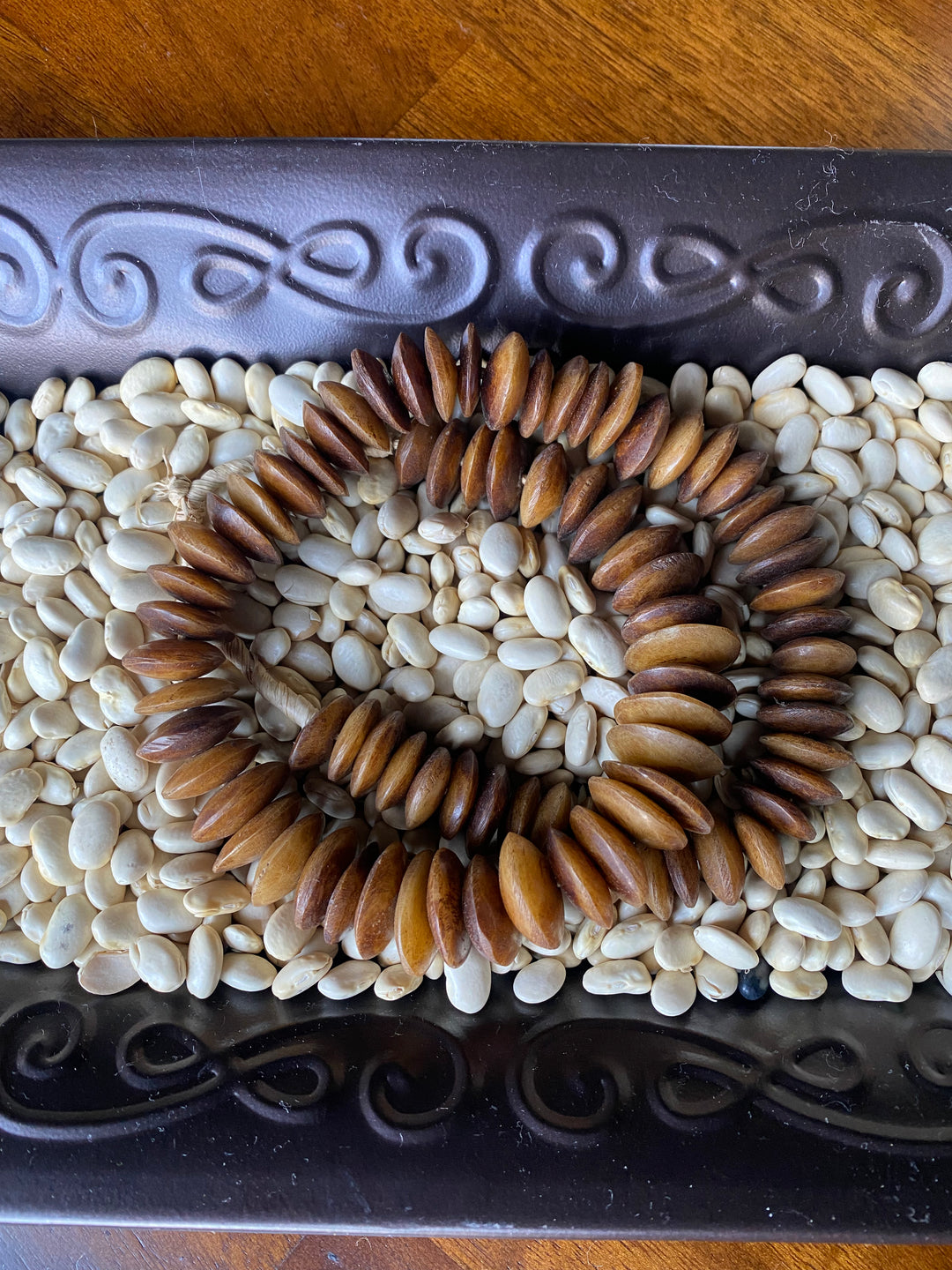 Caramel Disc Bone Bead - FULL STRAND - 19x5mm
