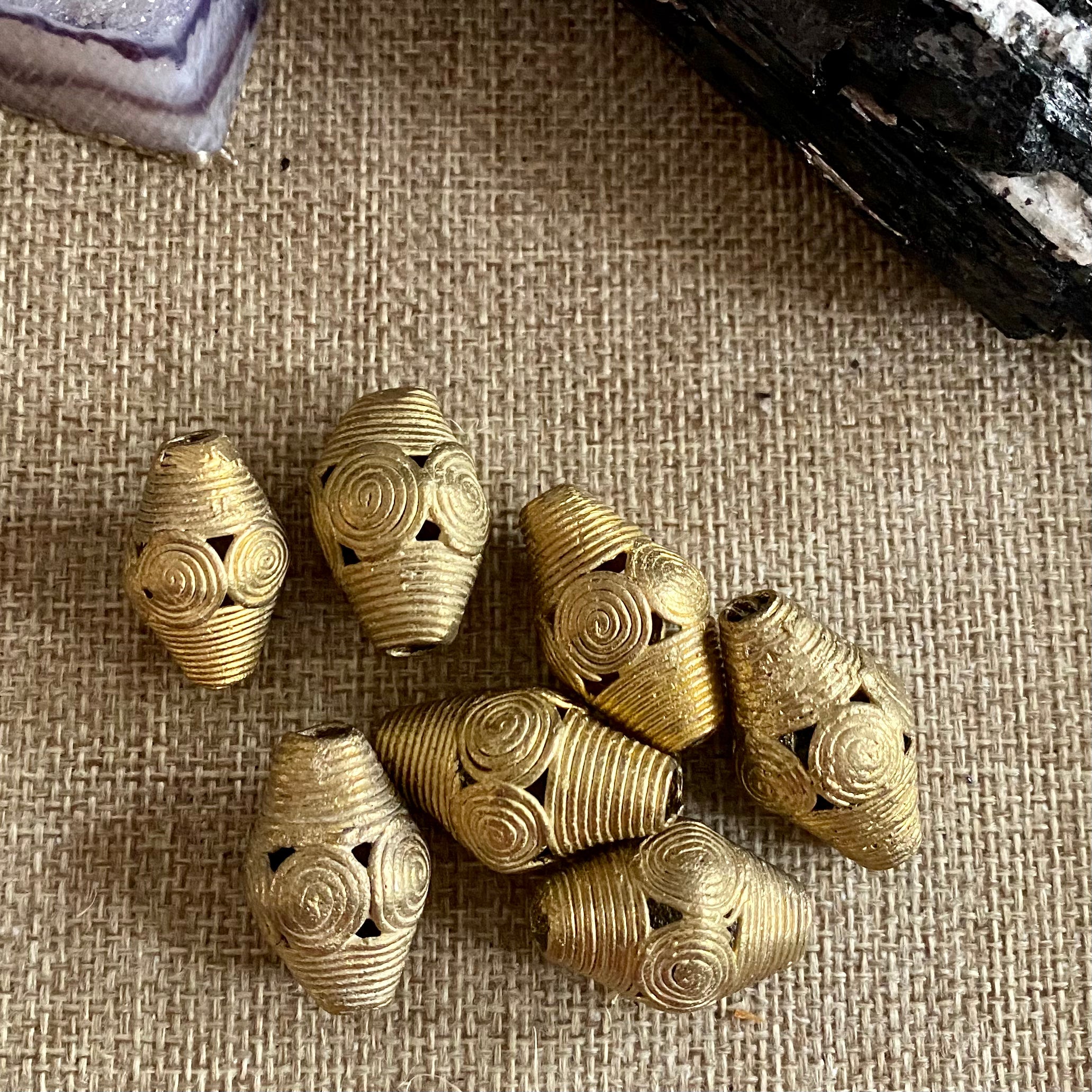 BRASS SPACER BEADS
