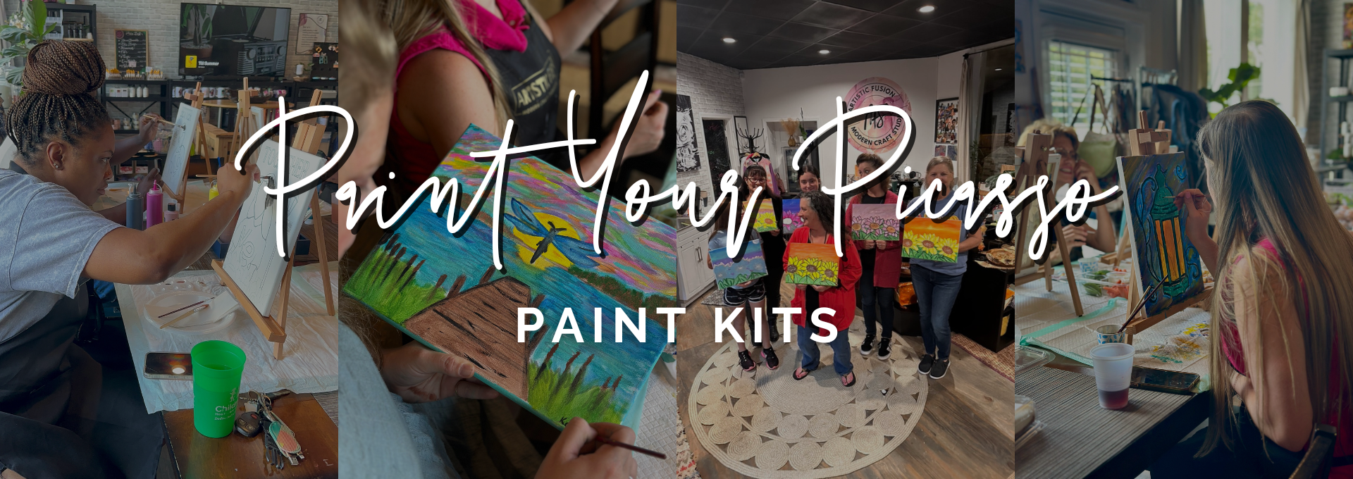 CANVAS PAINT KITS