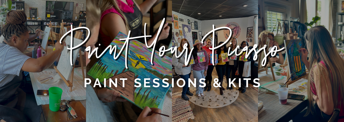 PAINT SESSIONS & KITS – Artistic Fusion Craft Studio