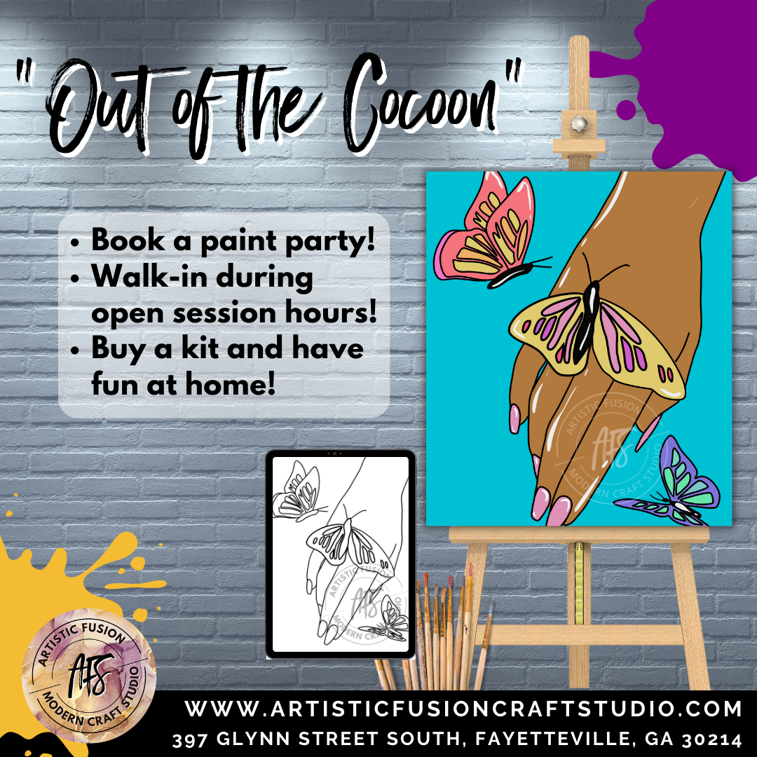 'OUT OF THE COCOON' Paint Kit