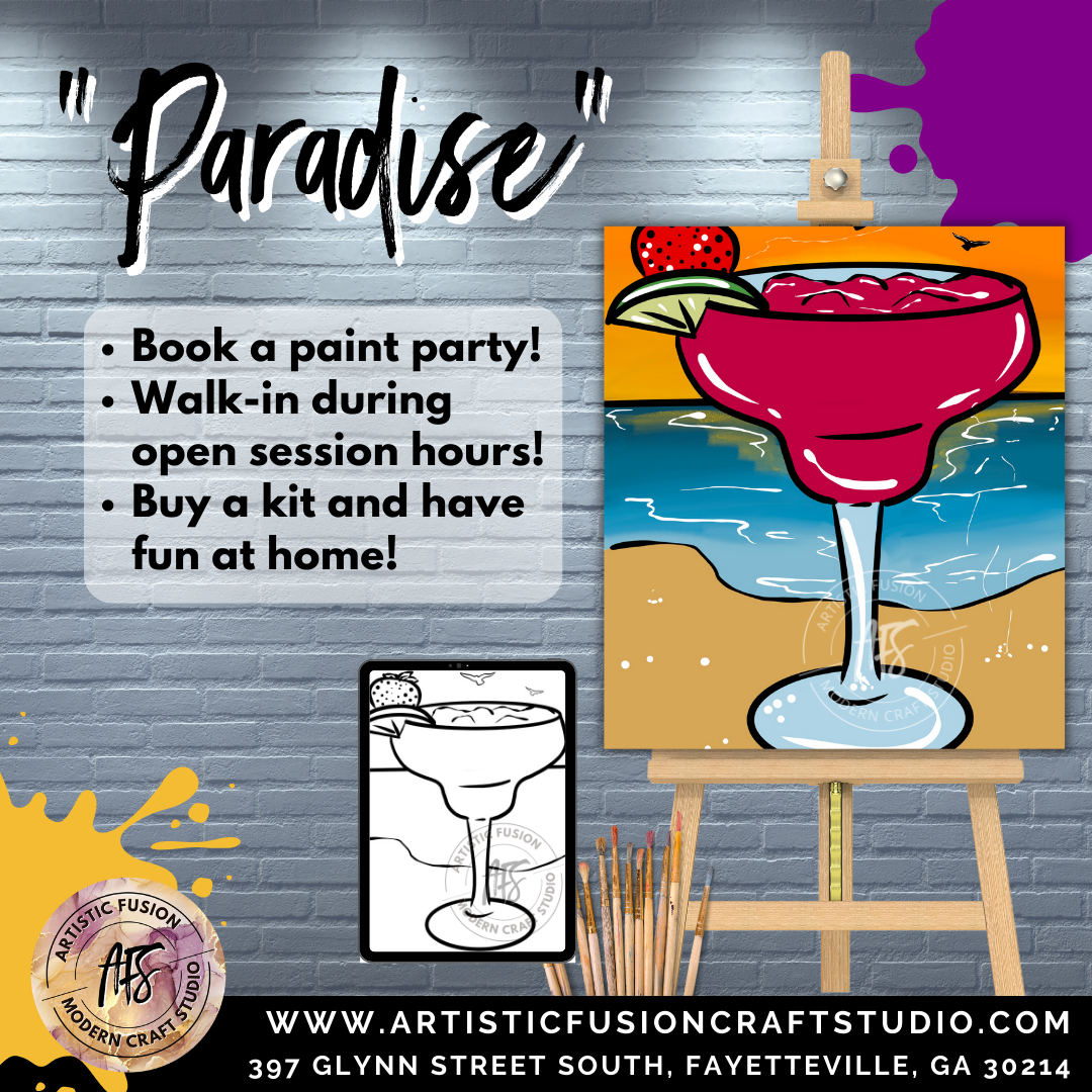 'PARADISE' Paint Kit