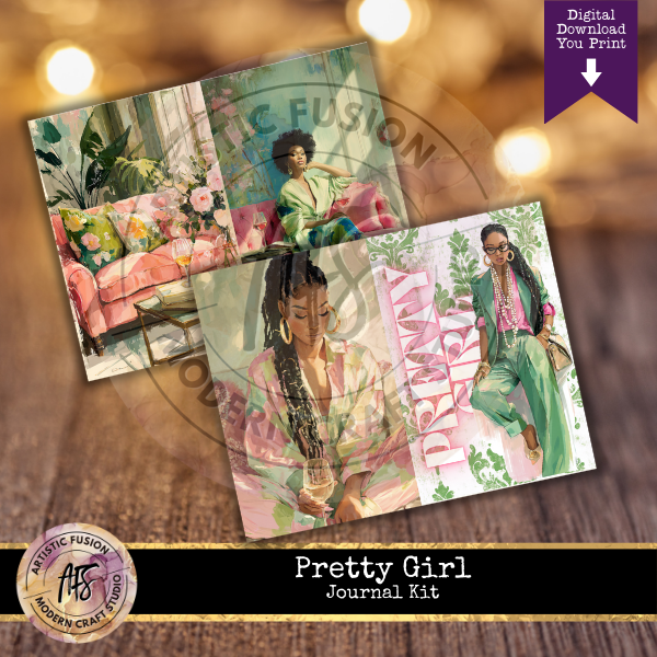 Pretty Girl Journal Kit