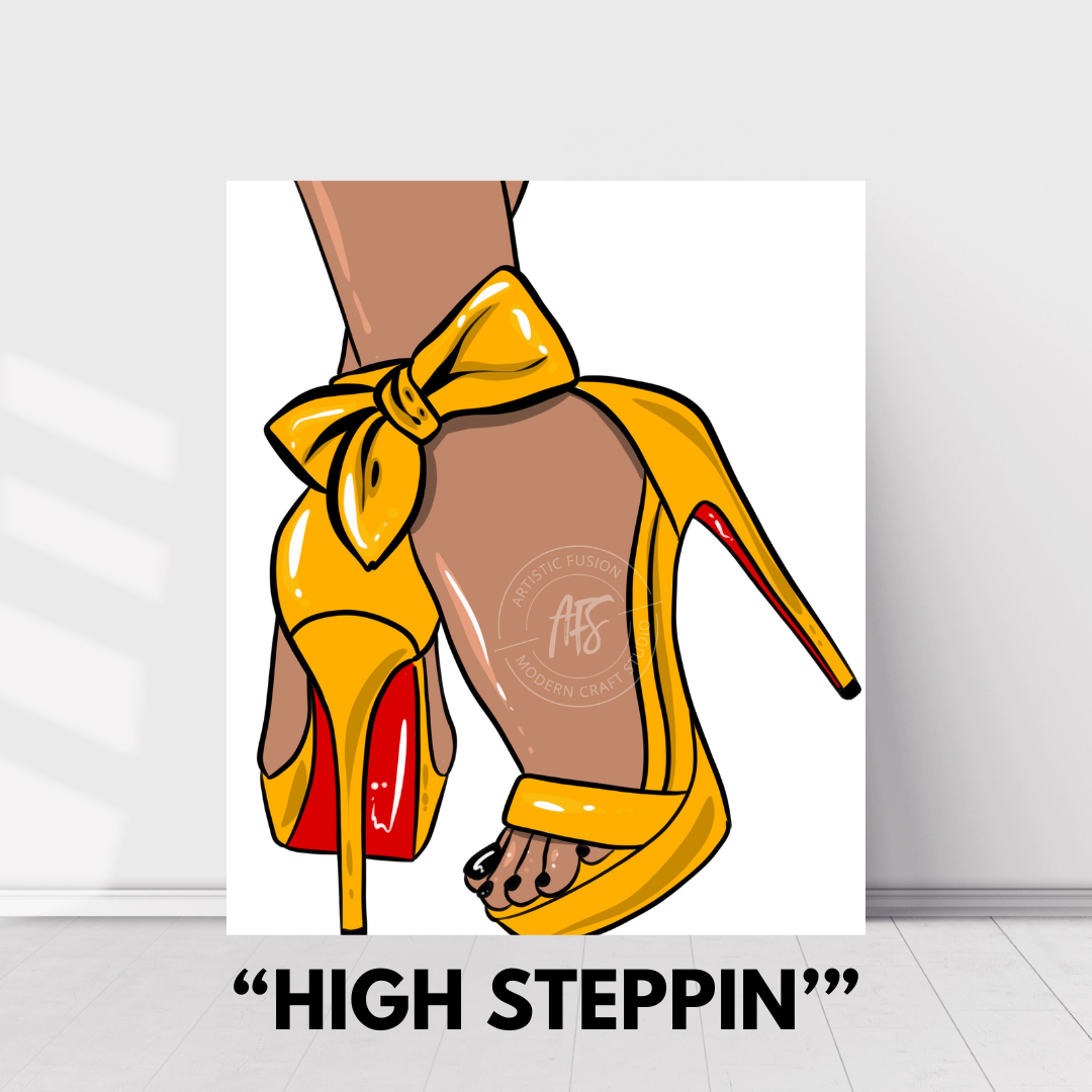 CANVAS PAINT SESSION - High Steppin'