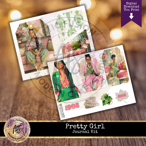 Pretty Girl Journal Kit