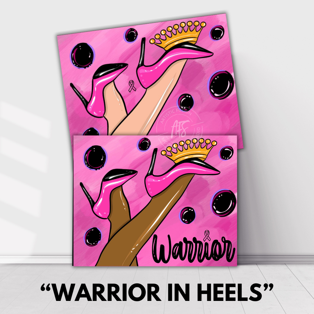 CANVAS PAINT SESSION - Warrior in Heels