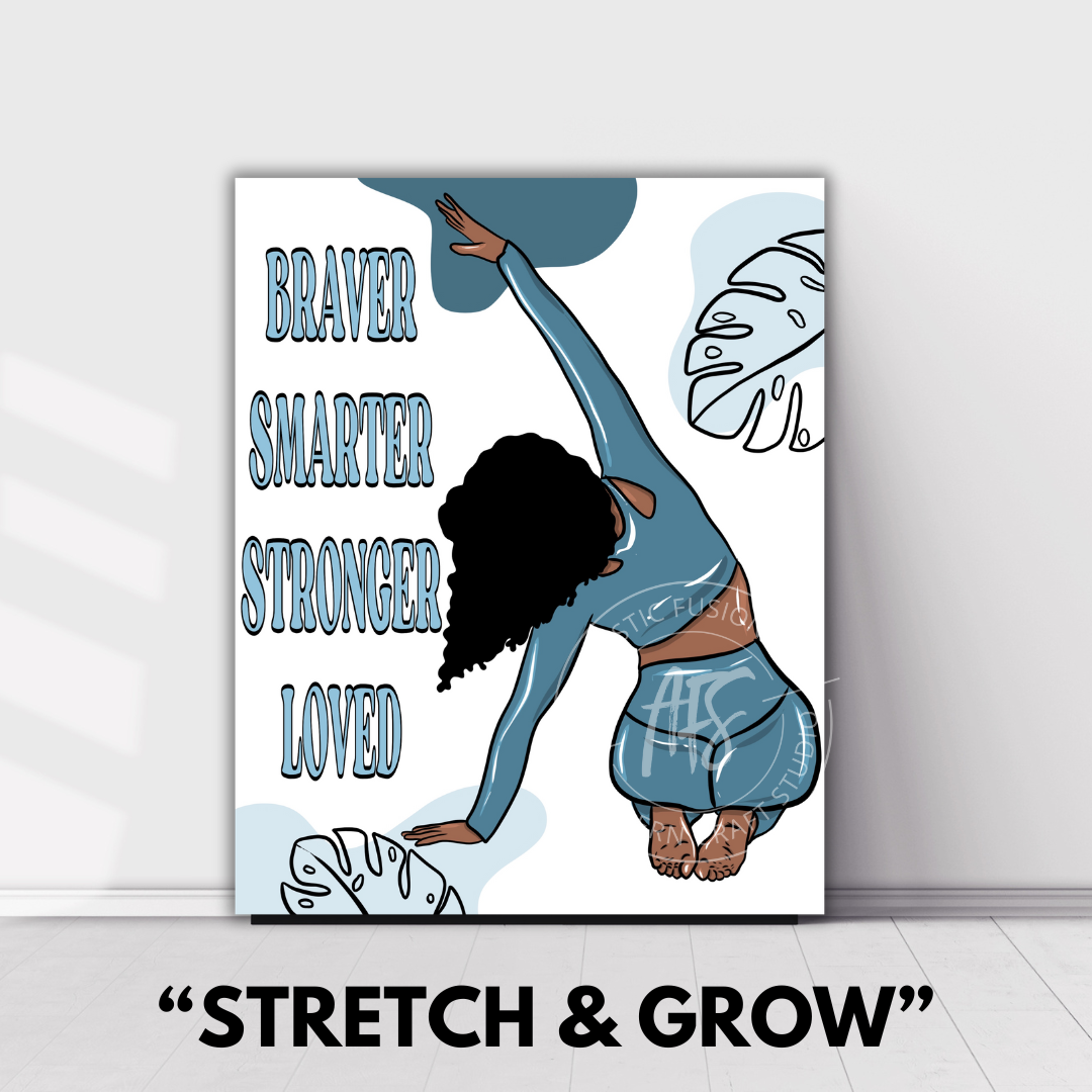 CANVAS PAINT SESSION - Stretch & Grown