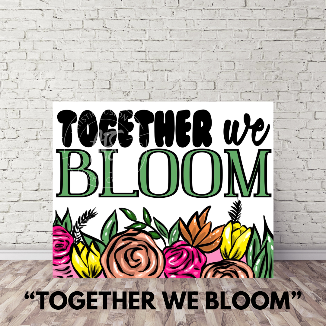 CANVAS PAINT SESSION - Together We Bloom