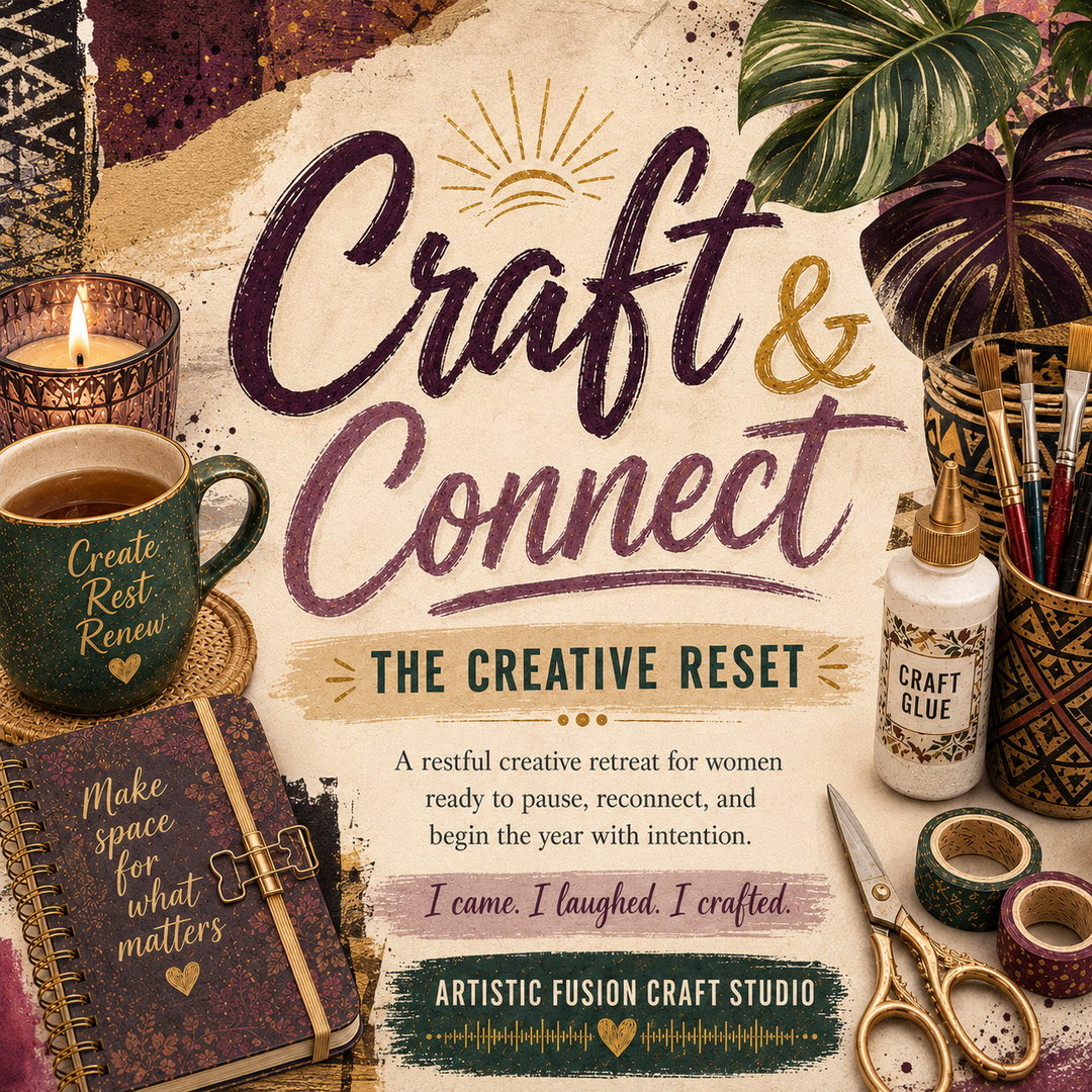 The Craft & Connect Retreat "EARLY BIRD" - PAY IN FULL - January 14-17, 2027