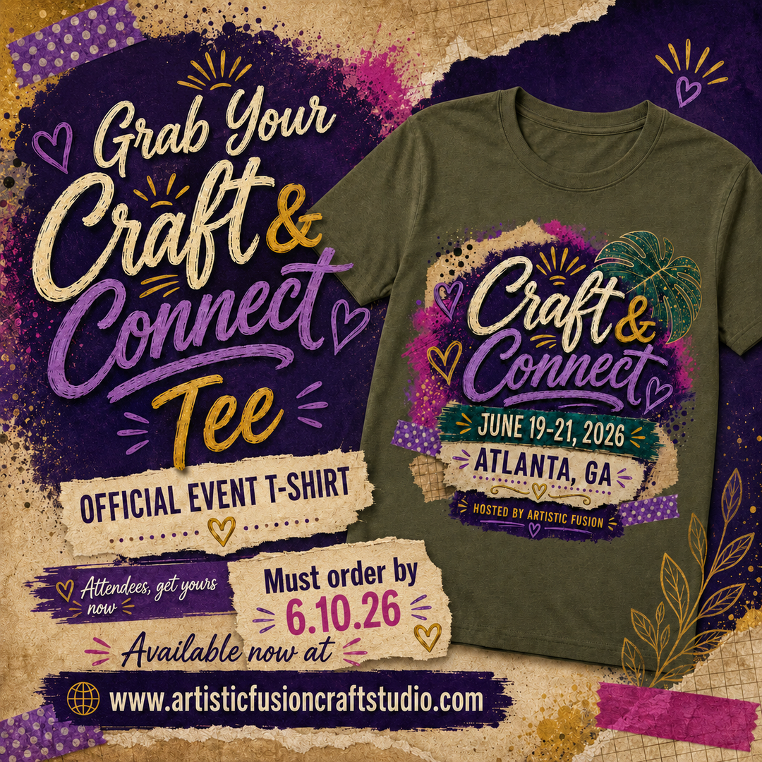Craft & Connect Official Event T-Shirt
