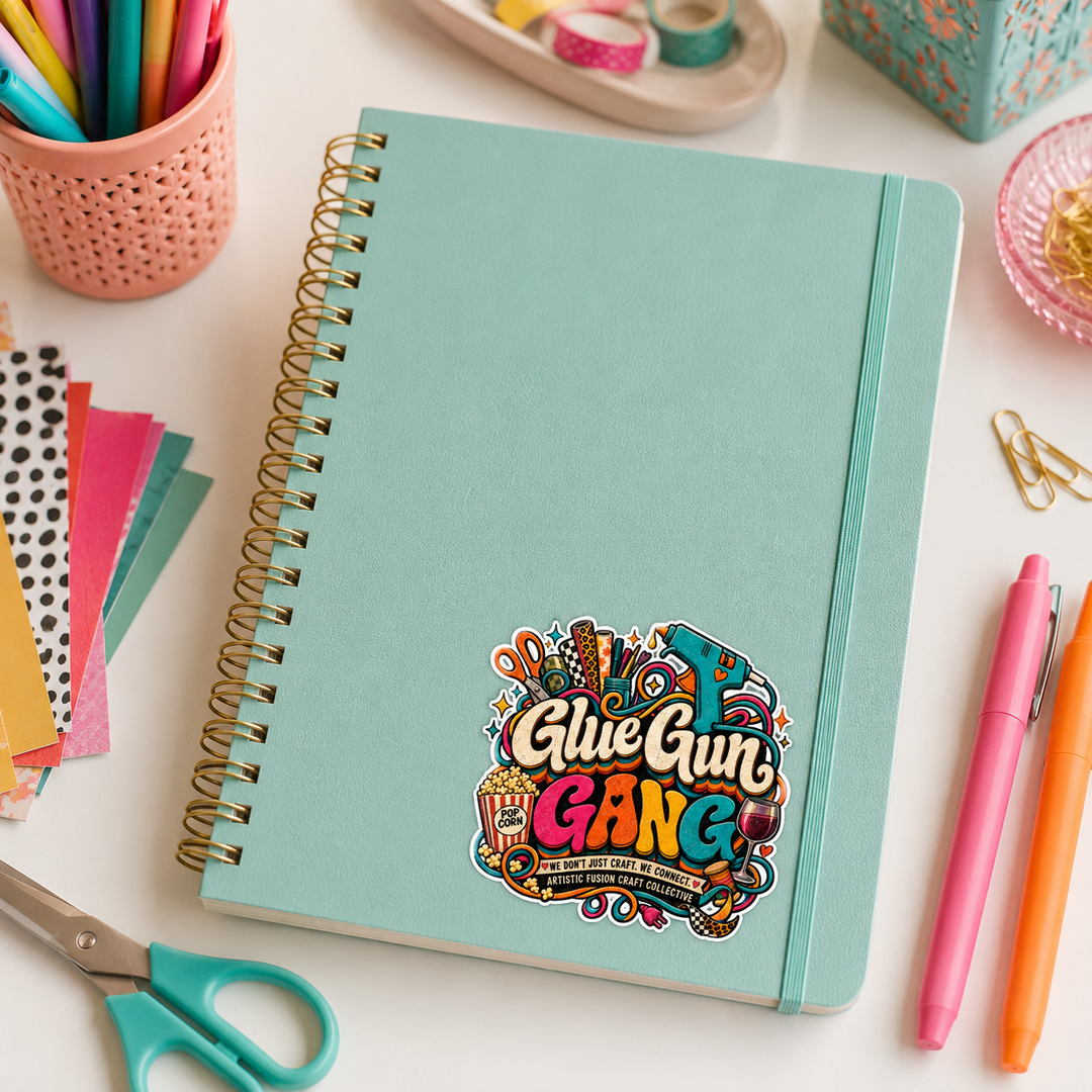 Glue Gun Gang STICKERS - Pre-Order