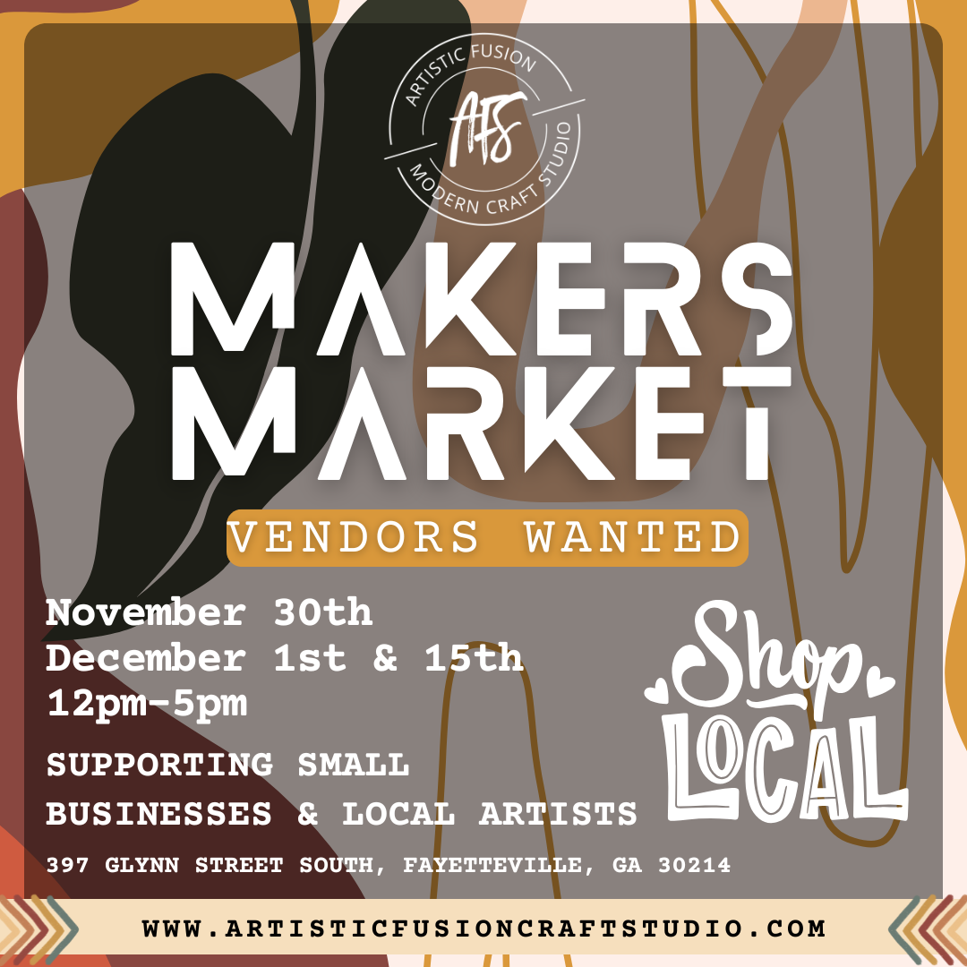 Maker's Market Vendor Opportunity