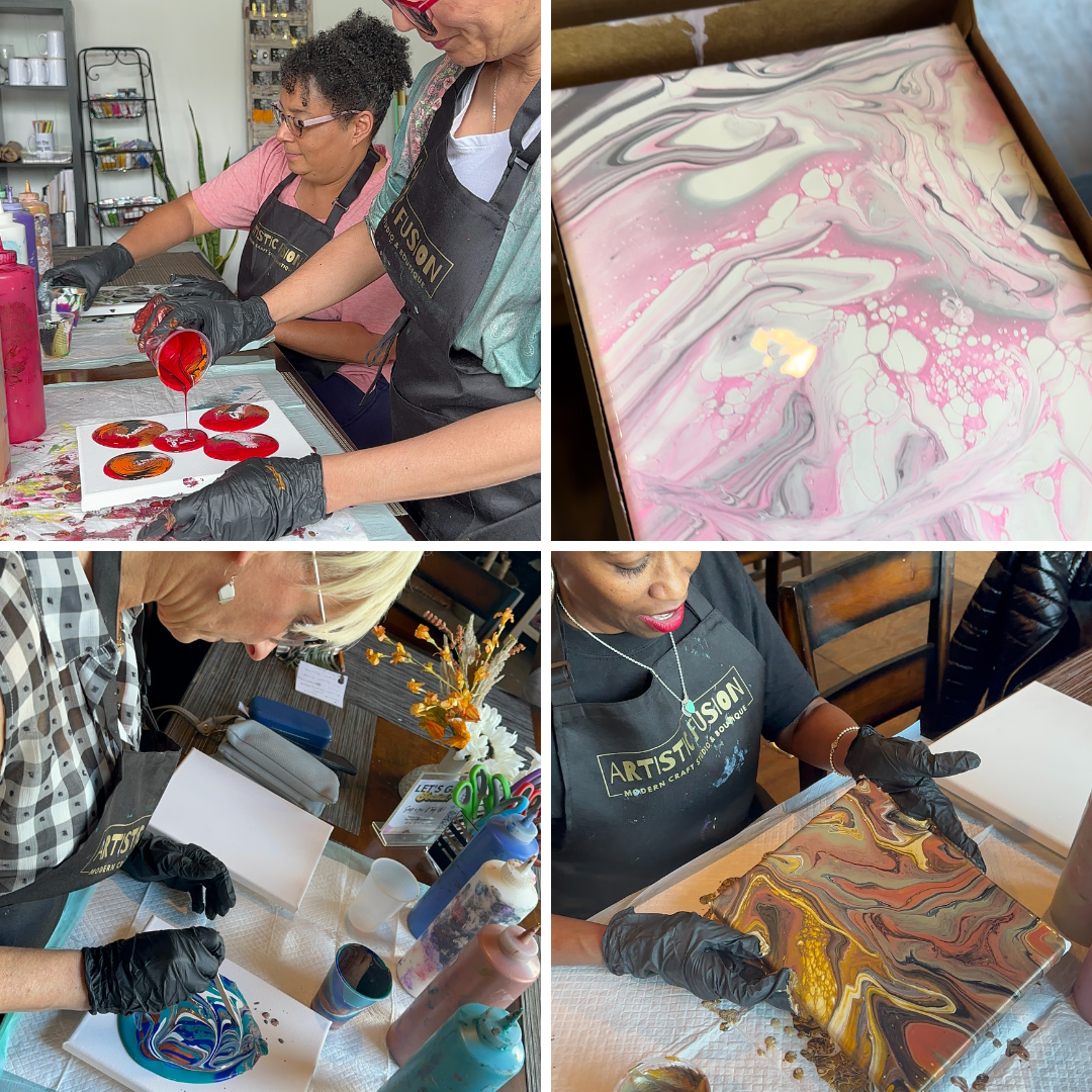 ADVANCED FLUID ART WORKSHOP 9.13.24 @7PM