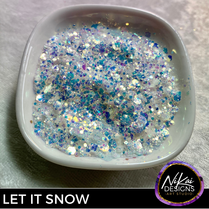 'LET IT SNOW' Glitter
