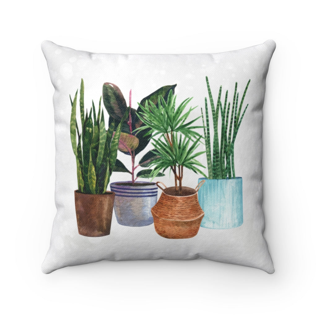 'Plant Peace' -  Spun Polyester Pillow