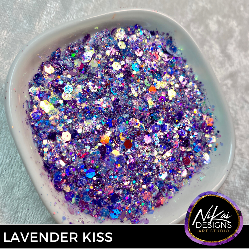 LAVENDER KISSES - NiKai Designs Art Studio Glitter