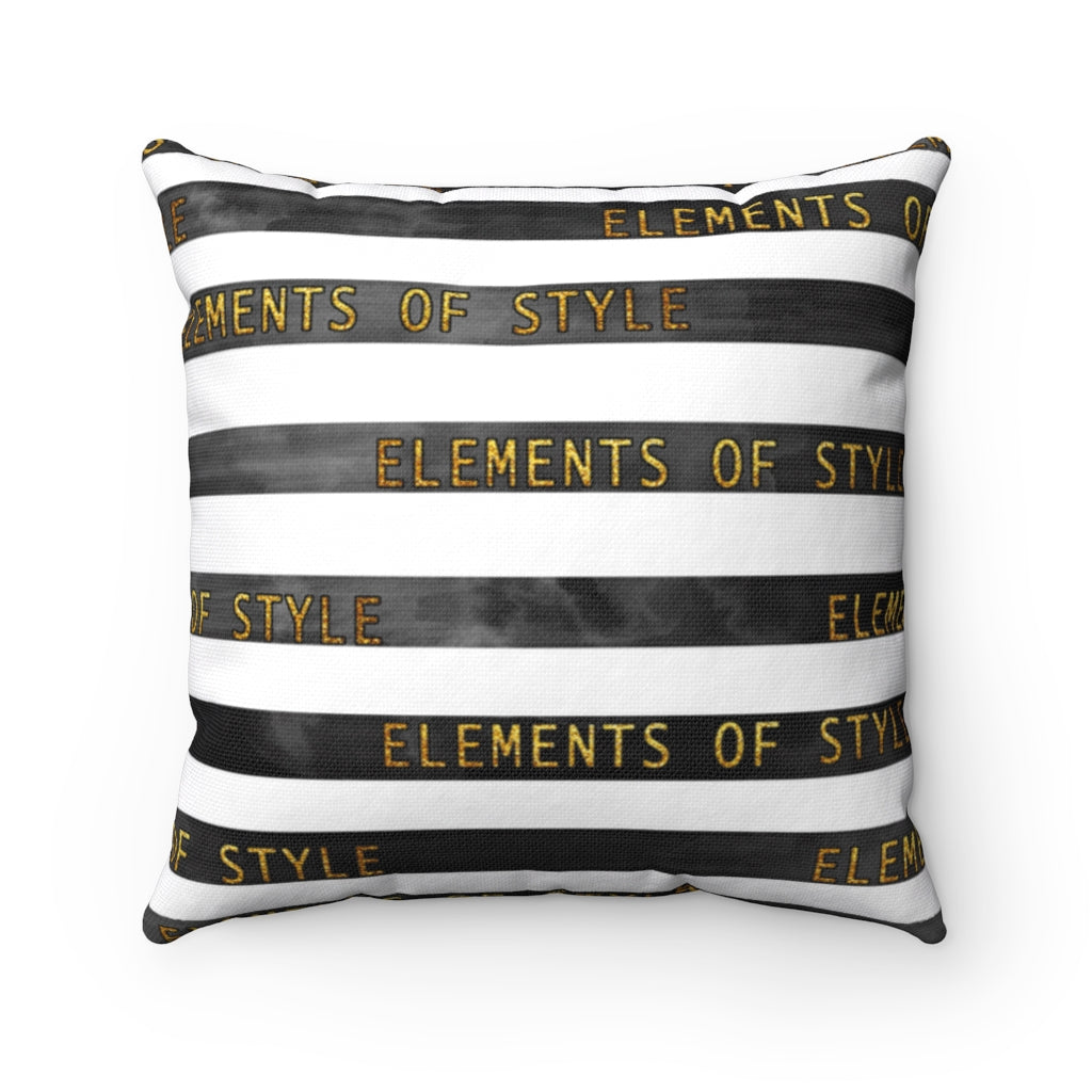 'Elements of Style' Spun Polyester Pillow