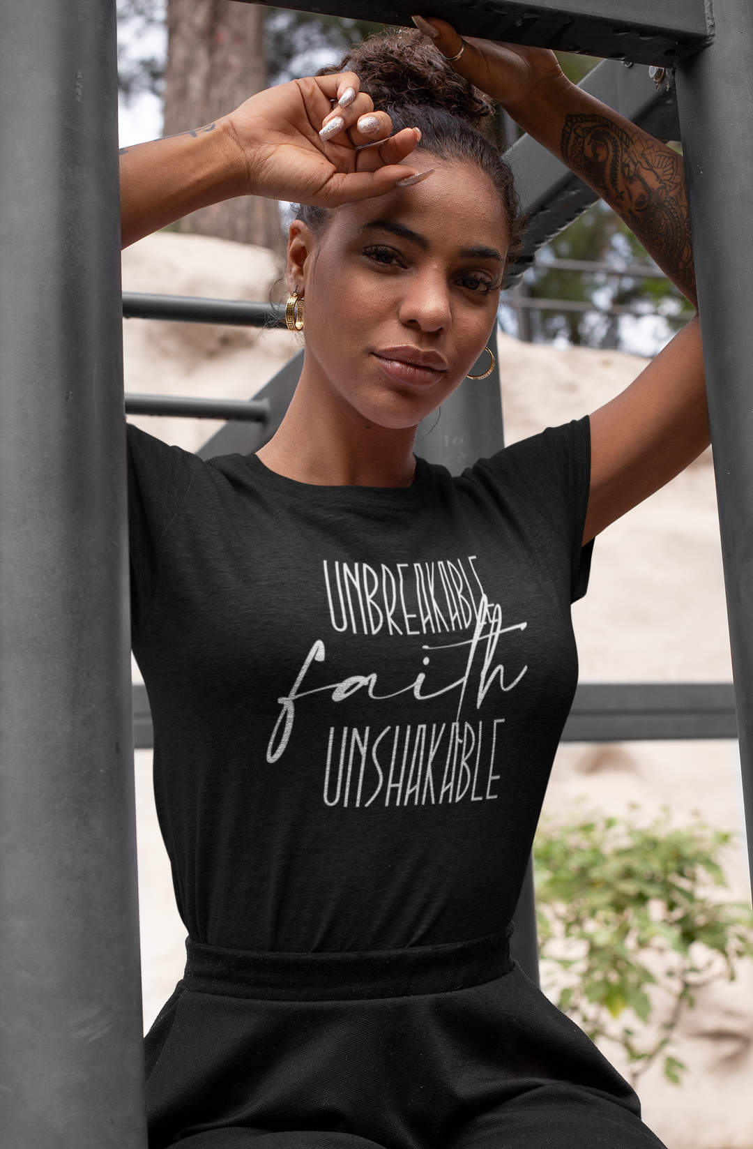 Unbreakable Unshakeable Faith Tee