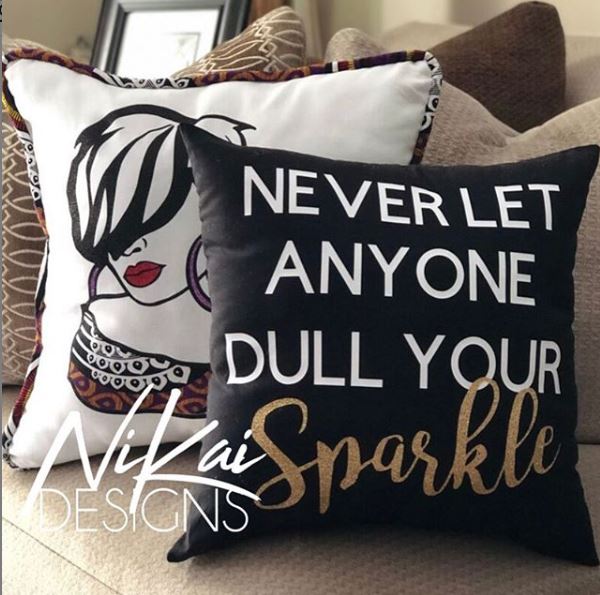 Never Let Them Dull Your Sparkle Pillow